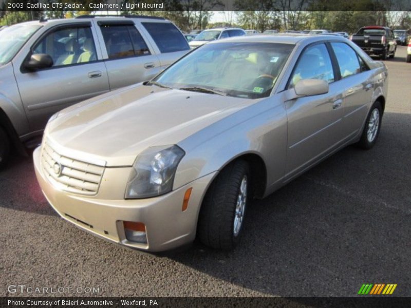 Cashmere / Light Neutral 2003 Cadillac CTS Sedan