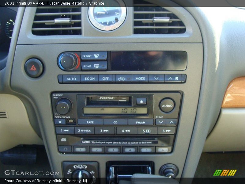 Tuscan Beige Metallic / Graphite 2001 Infiniti QX4 4x4