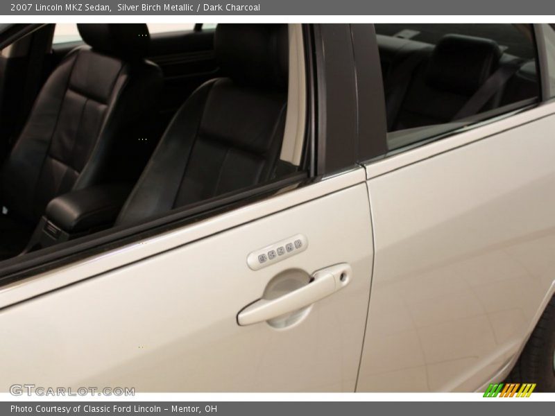 Silver Birch Metallic / Dark Charcoal 2007 Lincoln MKZ Sedan