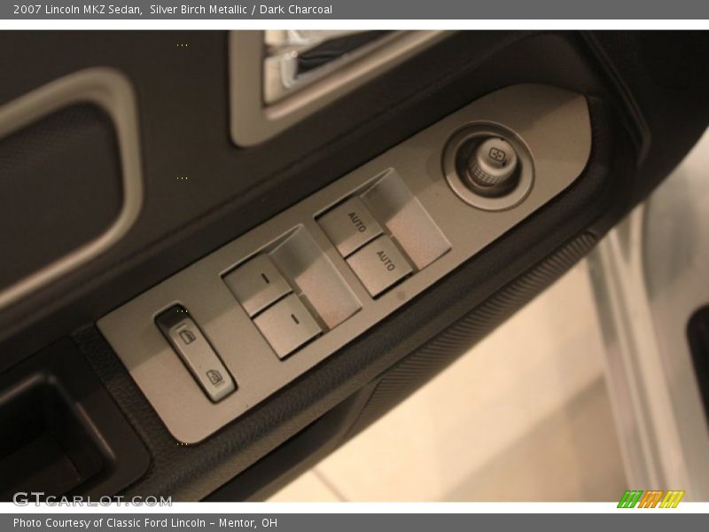 Silver Birch Metallic / Dark Charcoal 2007 Lincoln MKZ Sedan