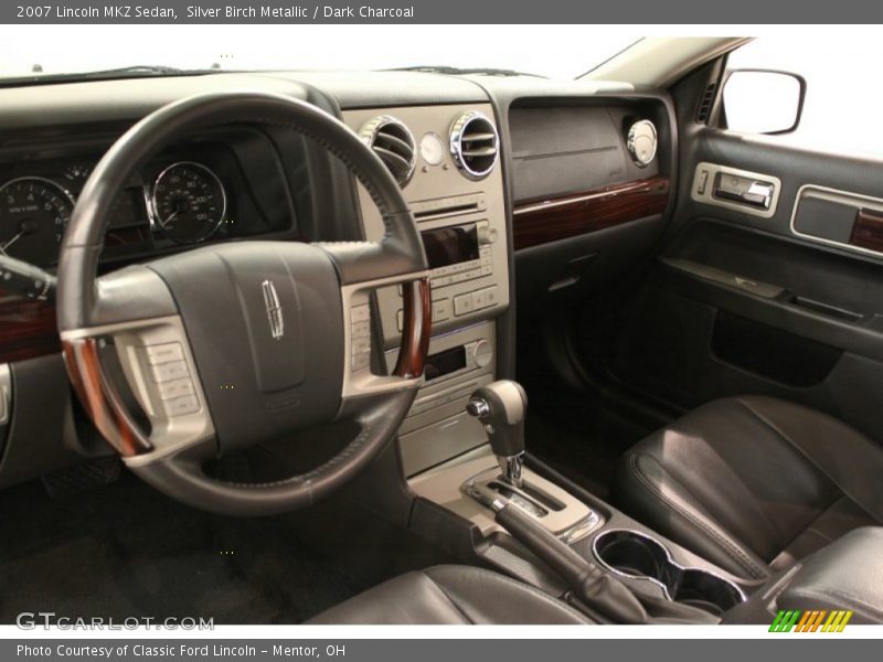 Silver Birch Metallic / Dark Charcoal 2007 Lincoln MKZ Sedan