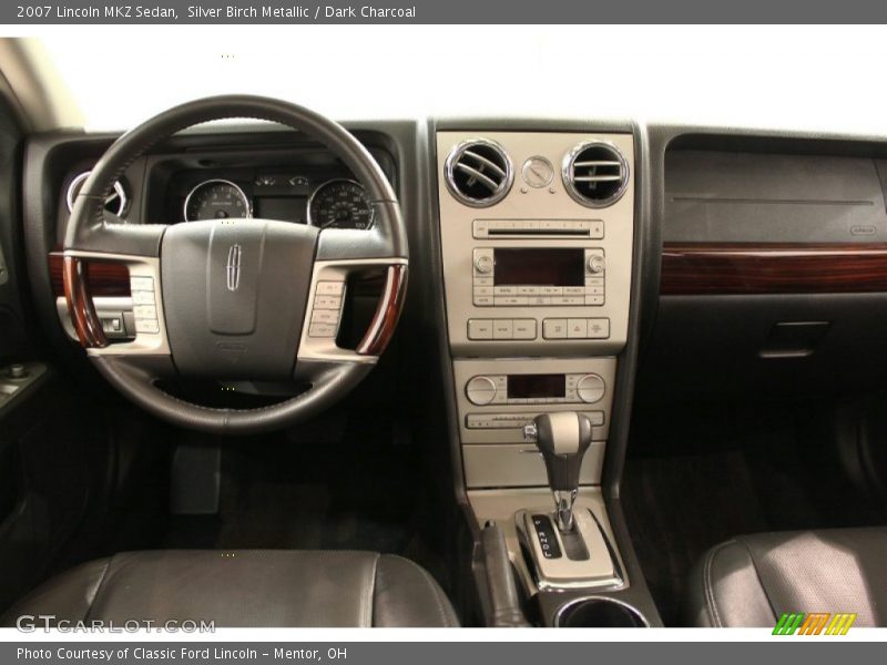 Silver Birch Metallic / Dark Charcoal 2007 Lincoln MKZ Sedan