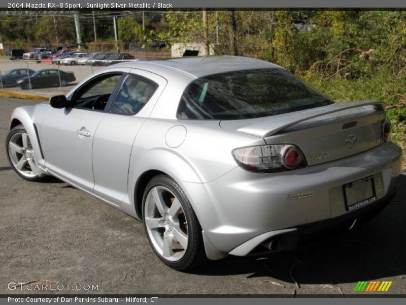 Sunlight Silver Metallic / Black 2004 Mazda RX-8 Sport