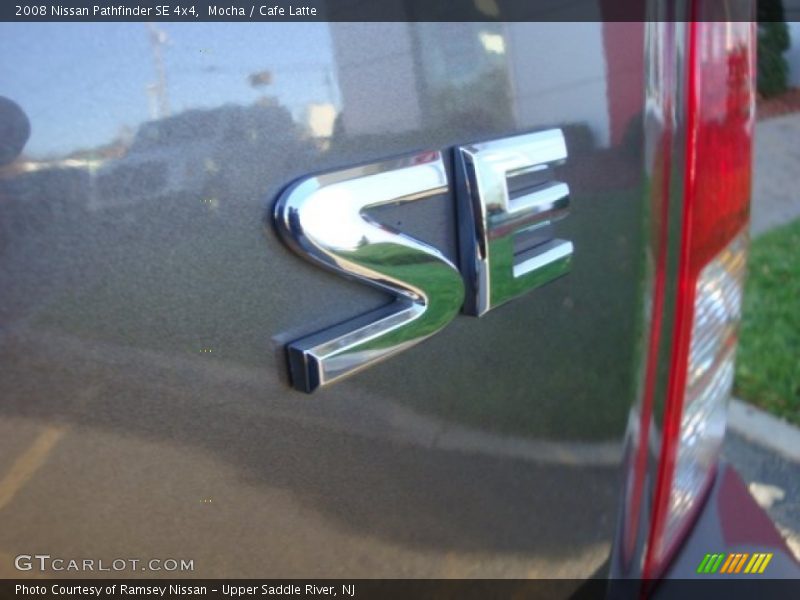 Mocha / Cafe Latte 2008 Nissan Pathfinder SE 4x4