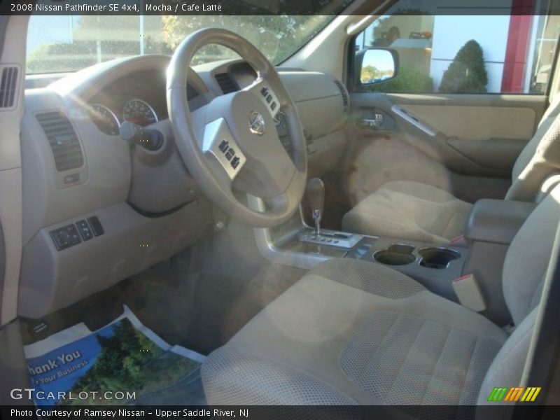 Mocha / Cafe Latte 2008 Nissan Pathfinder SE 4x4