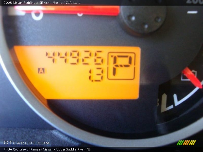 Mocha / Cafe Latte 2008 Nissan Pathfinder SE 4x4