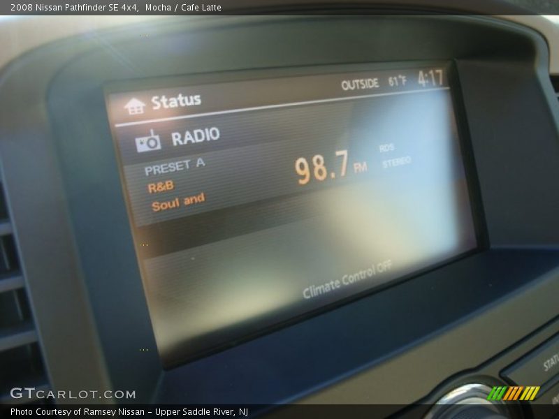 Mocha / Cafe Latte 2008 Nissan Pathfinder SE 4x4