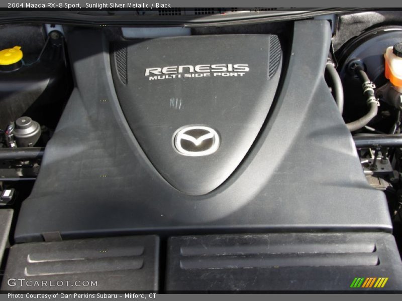 Sunlight Silver Metallic / Black 2004 Mazda RX-8 Sport