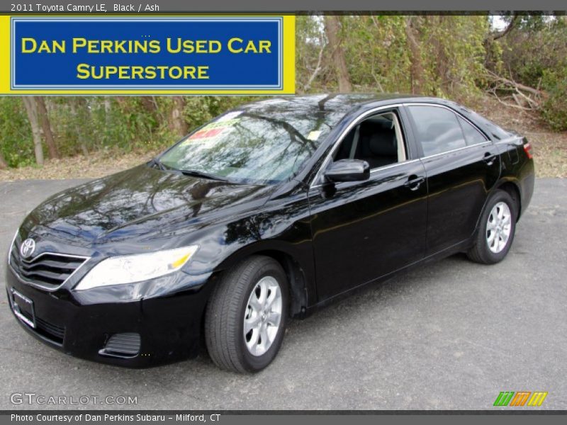 Black / Ash 2011 Toyota Camry LE