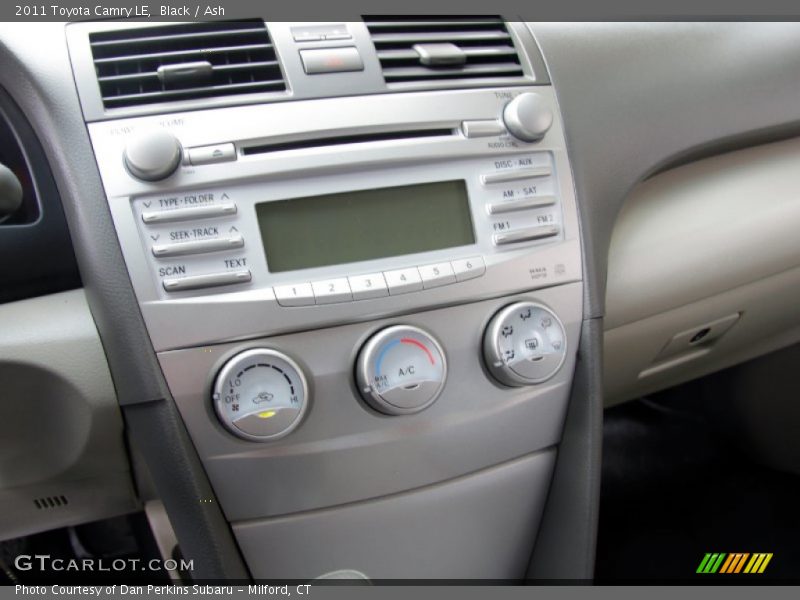 Black / Ash 2011 Toyota Camry LE
