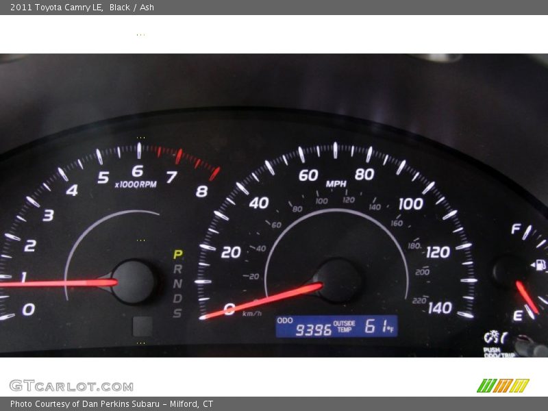 Black / Ash 2011 Toyota Camry LE