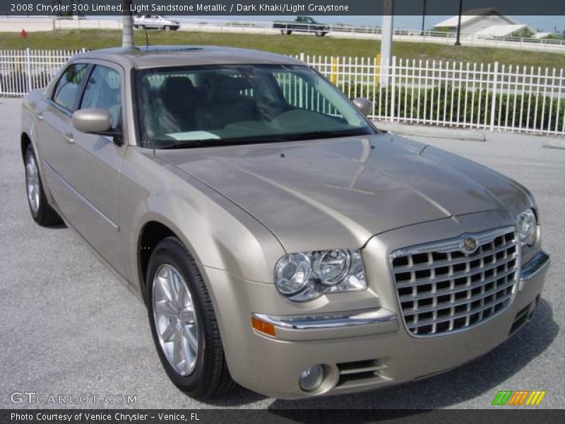 Light Sandstone Metallic / Dark Khaki/Light Graystone 2008 Chrysler 300 Limited