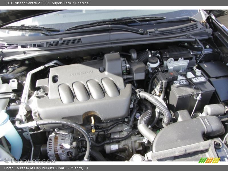 Super Black / Charcoal 2010 Nissan Sentra 2.0 SR