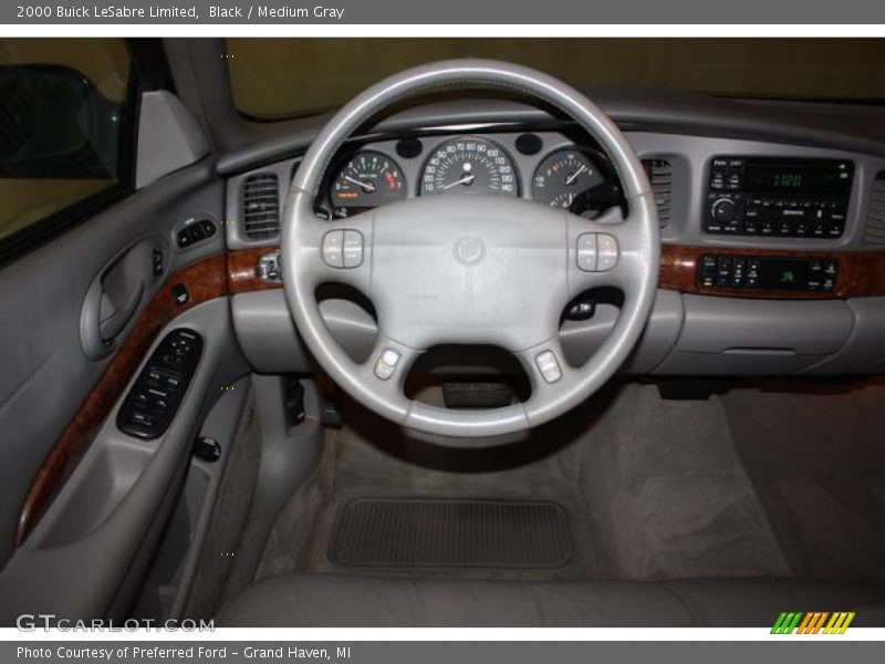 Black / Medium Gray 2000 Buick LeSabre Limited