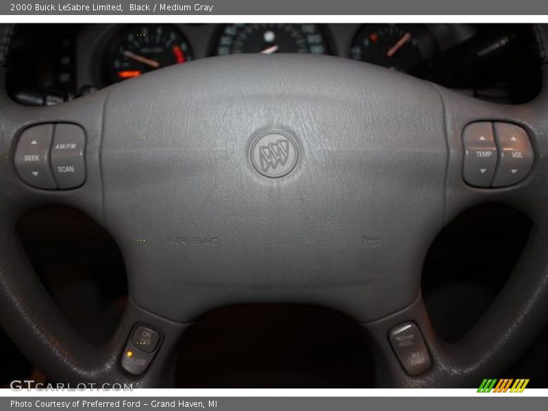 Black / Medium Gray 2000 Buick LeSabre Limited