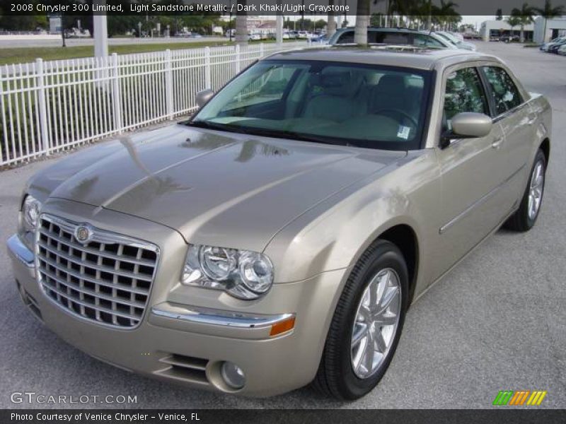 Light Sandstone Metallic / Dark Khaki/Light Graystone 2008 Chrysler 300 Limited