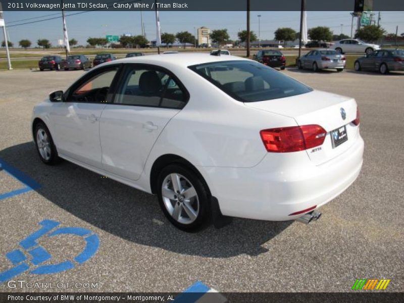 Candy White / Titan Black 2011 Volkswagen Jetta TDI Sedan