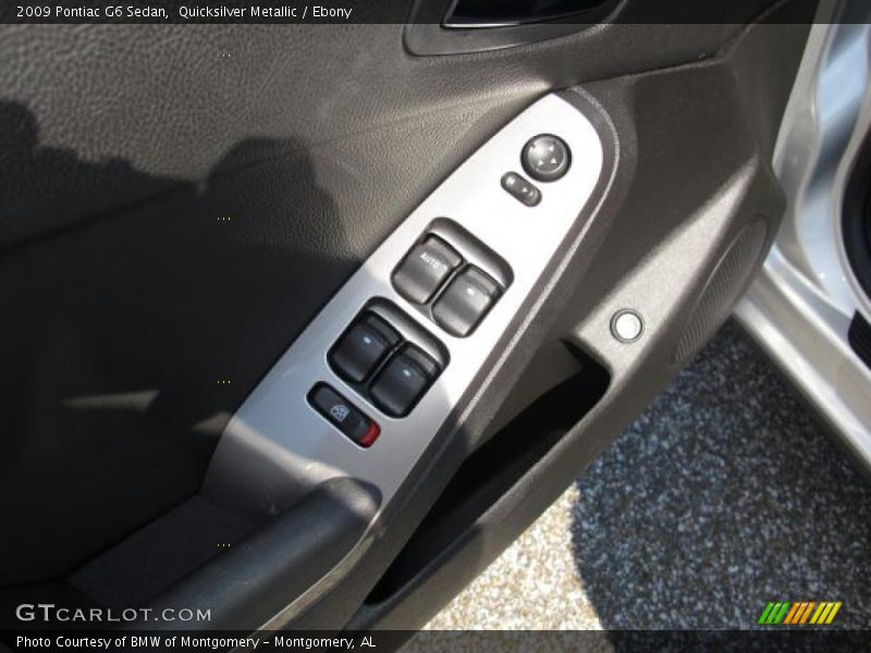 Quicksilver Metallic / Ebony 2009 Pontiac G6 Sedan