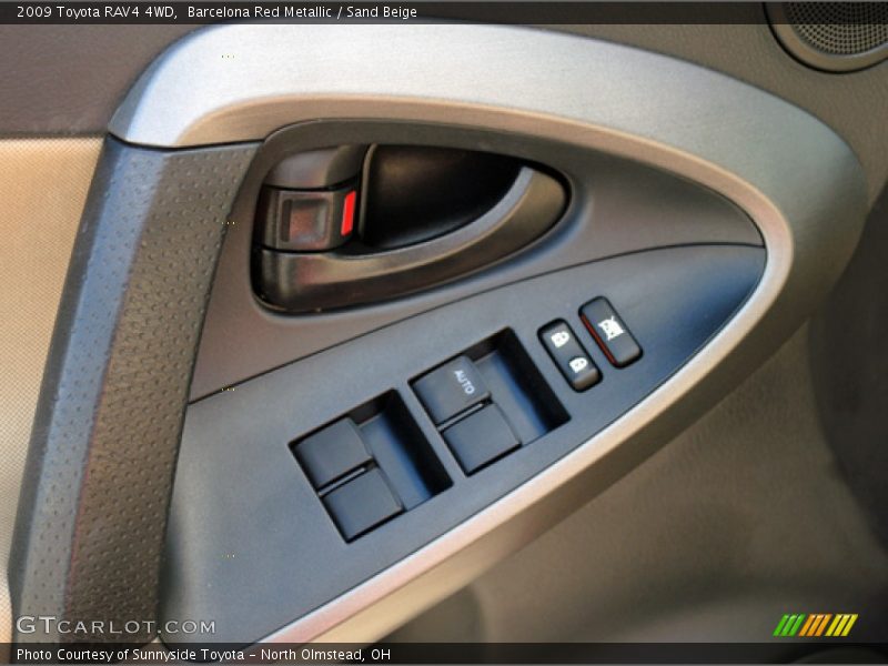 Barcelona Red Metallic / Sand Beige 2009 Toyota RAV4 4WD