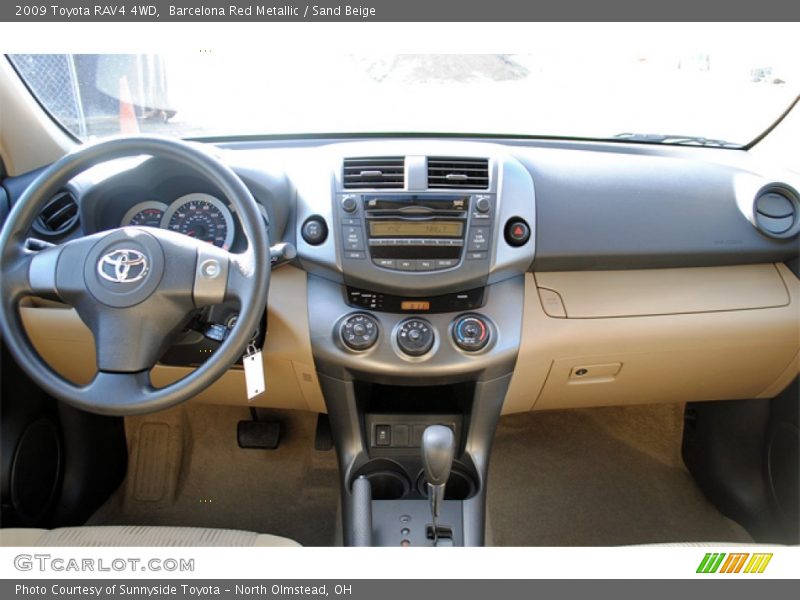 Barcelona Red Metallic / Sand Beige 2009 Toyota RAV4 4WD