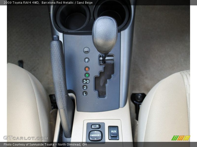 Barcelona Red Metallic / Sand Beige 2009 Toyota RAV4 4WD
