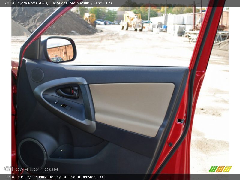 Barcelona Red Metallic / Sand Beige 2009 Toyota RAV4 4WD