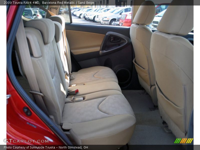 Barcelona Red Metallic / Sand Beige 2009 Toyota RAV4 4WD