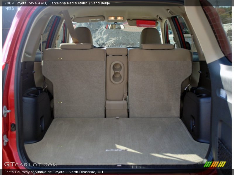 Barcelona Red Metallic / Sand Beige 2009 Toyota RAV4 4WD