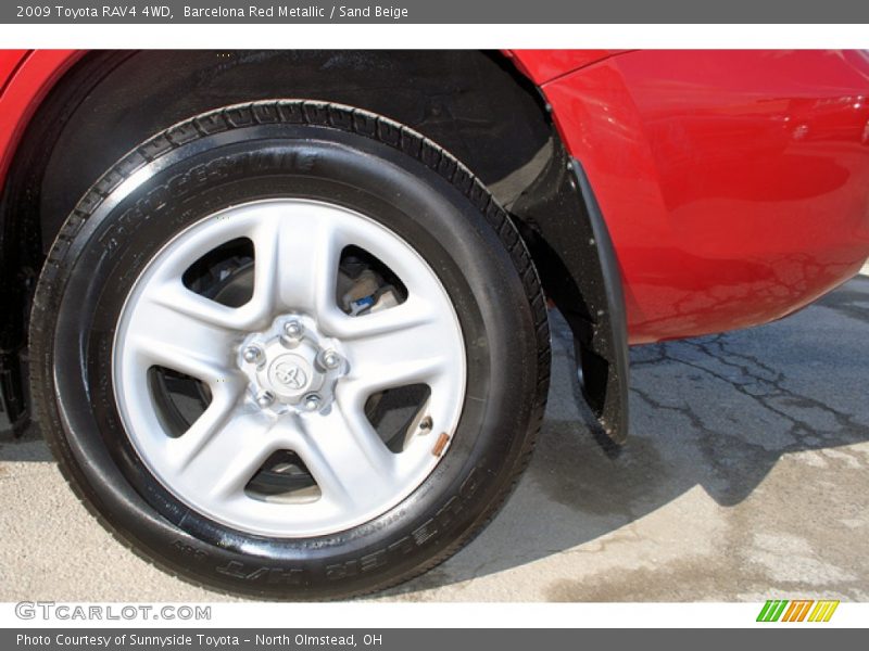 Barcelona Red Metallic / Sand Beige 2009 Toyota RAV4 4WD