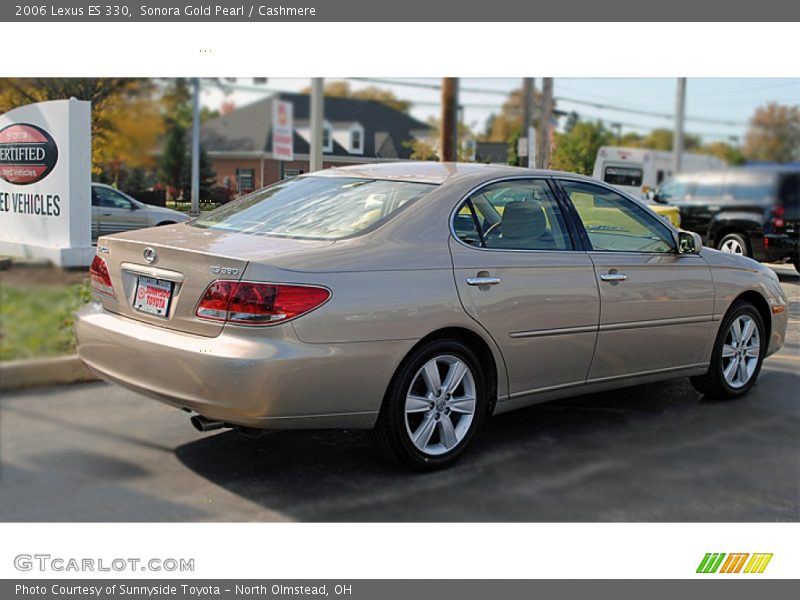 Sonora Gold Pearl / Cashmere 2006 Lexus ES 330