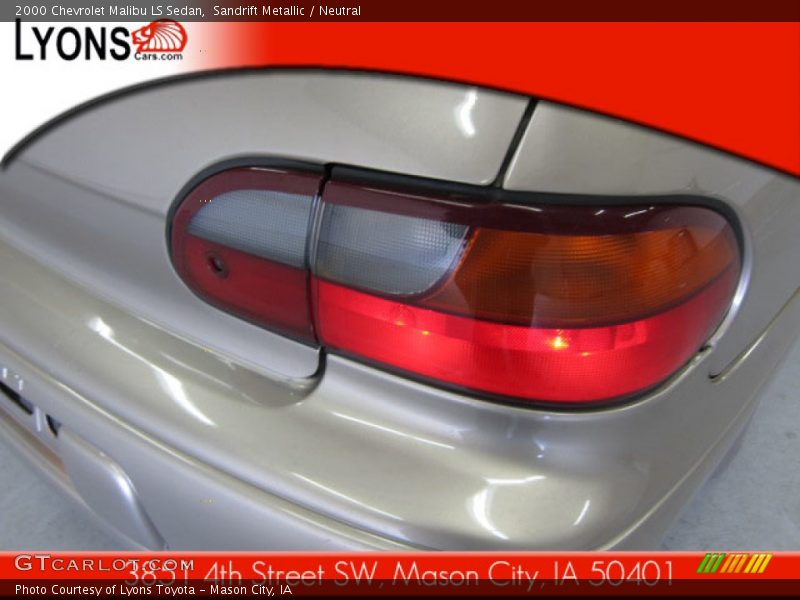 Sandrift Metallic / Neutral 2000 Chevrolet Malibu LS Sedan