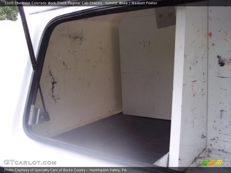 Summit White / Medium Pewter 2008 Chevrolet Colorado Work Truck Regular Cab Chassis