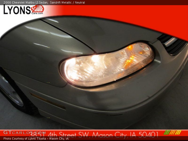 Sandrift Metallic / Neutral 2000 Chevrolet Malibu LS Sedan