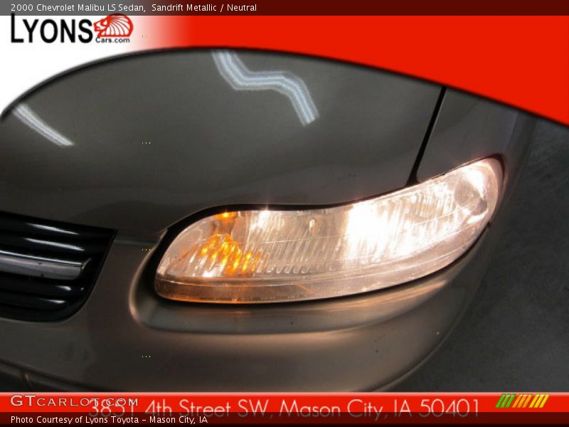 Sandrift Metallic / Neutral 2000 Chevrolet Malibu LS Sedan