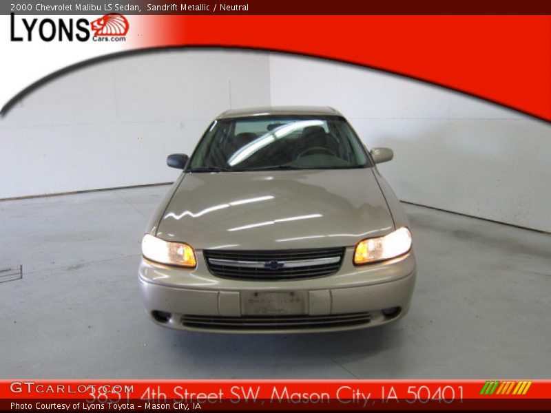 Sandrift Metallic / Neutral 2000 Chevrolet Malibu LS Sedan