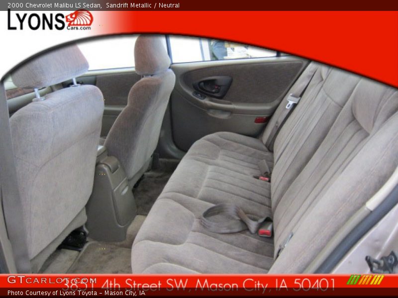 Sandrift Metallic / Neutral 2000 Chevrolet Malibu LS Sedan