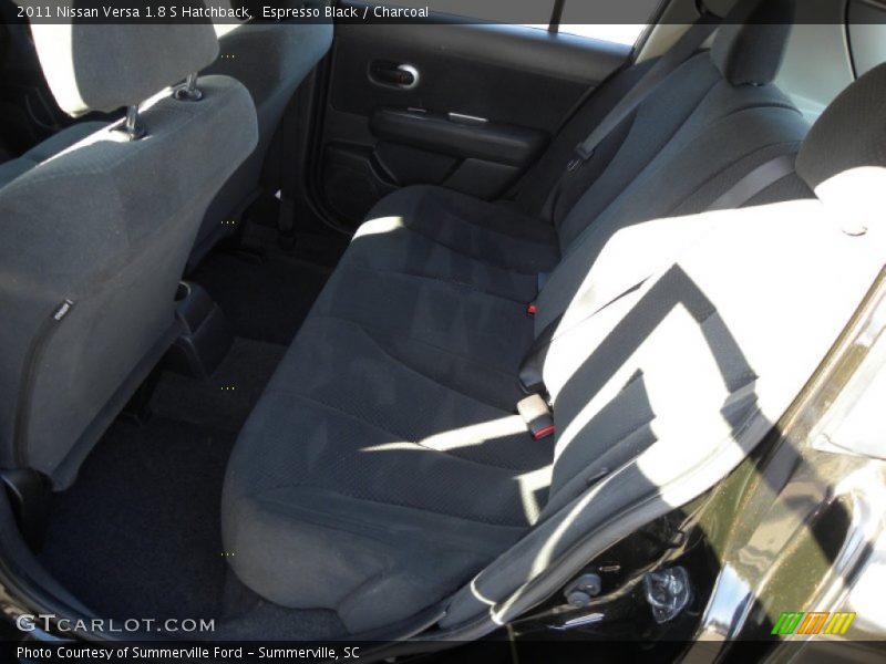 Espresso Black / Charcoal 2011 Nissan Versa 1.8 S Hatchback