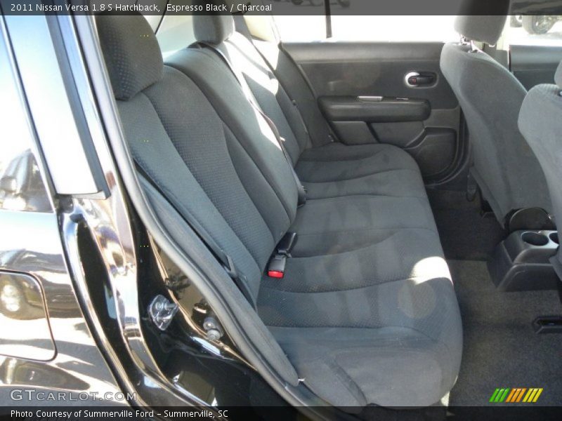 Espresso Black / Charcoal 2011 Nissan Versa 1.8 S Hatchback