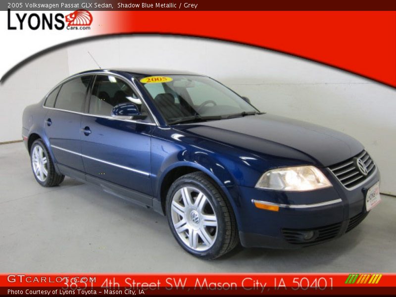 Shadow Blue Metallic / Grey 2005 Volkswagen Passat GLX Sedan