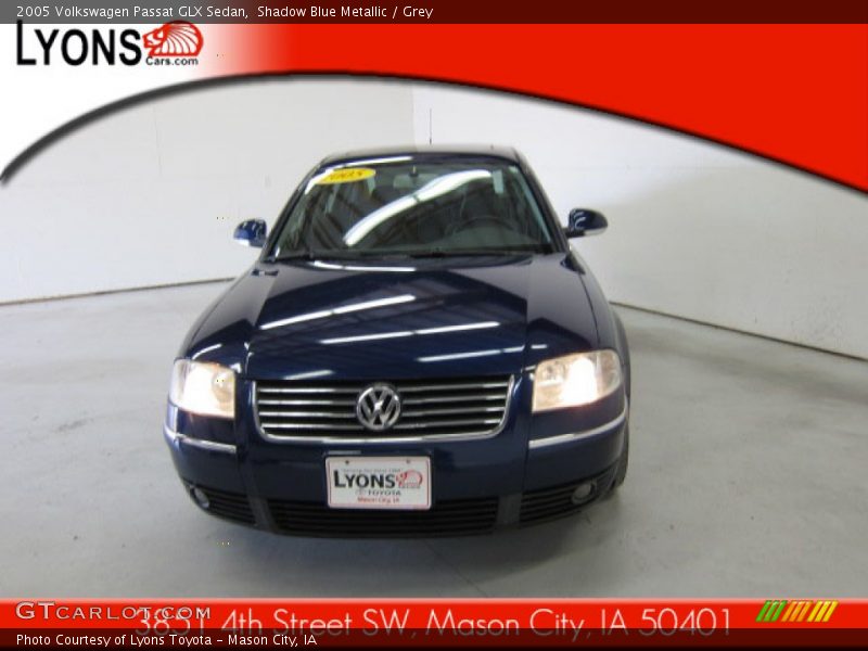 Shadow Blue Metallic / Grey 2005 Volkswagen Passat GLX Sedan