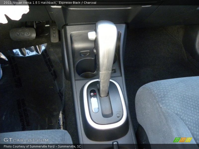 Espresso Black / Charcoal 2011 Nissan Versa 1.8 S Hatchback