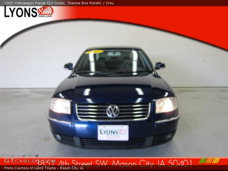 Shadow Blue Metallic / Grey 2005 Volkswagen Passat GLX Sedan