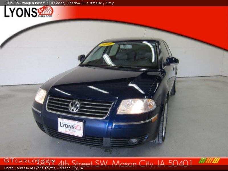 Shadow Blue Metallic / Grey 2005 Volkswagen Passat GLX Sedan