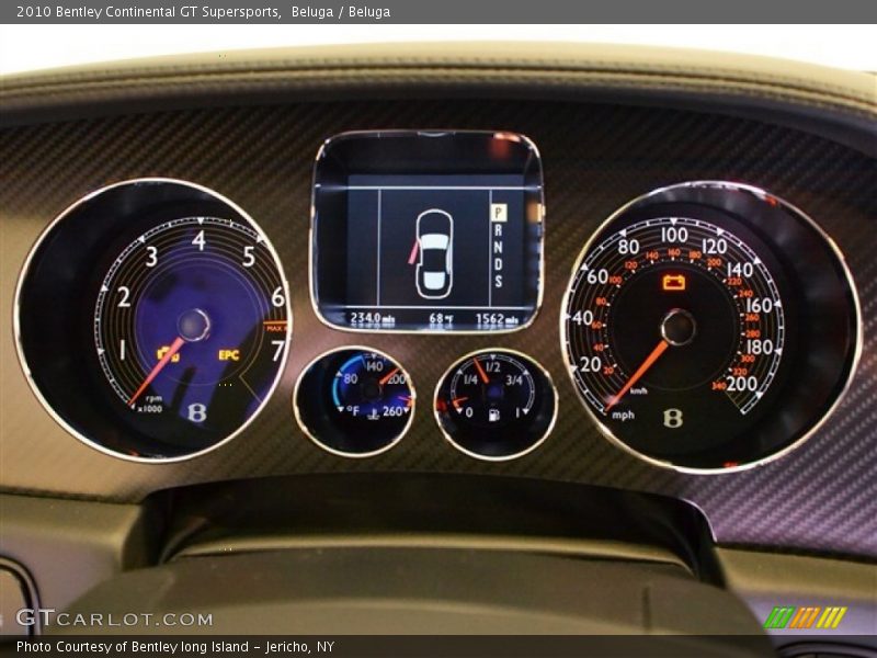  2010 Continental GT Supersports Supersports Gauges
