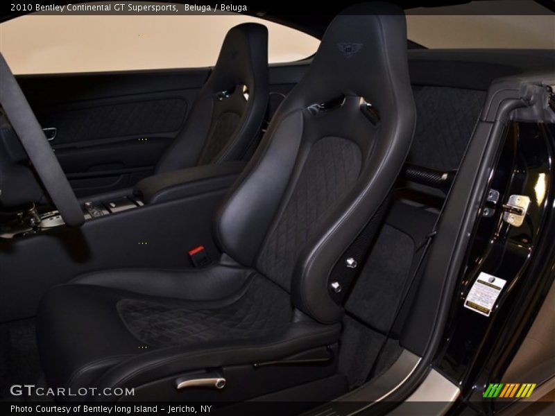  2010 Continental GT Supersports Beluga Interior