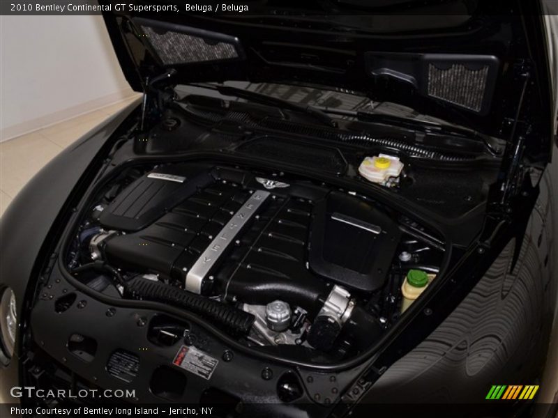  2010 Continental GT Supersports Engine - 6.0 Liter Twin-Turbocharged DOHC 48-Valve VVT W12