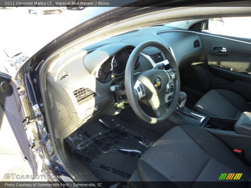 Imperial Blue Metallic / Ebony 2011 Chevrolet Malibu LT