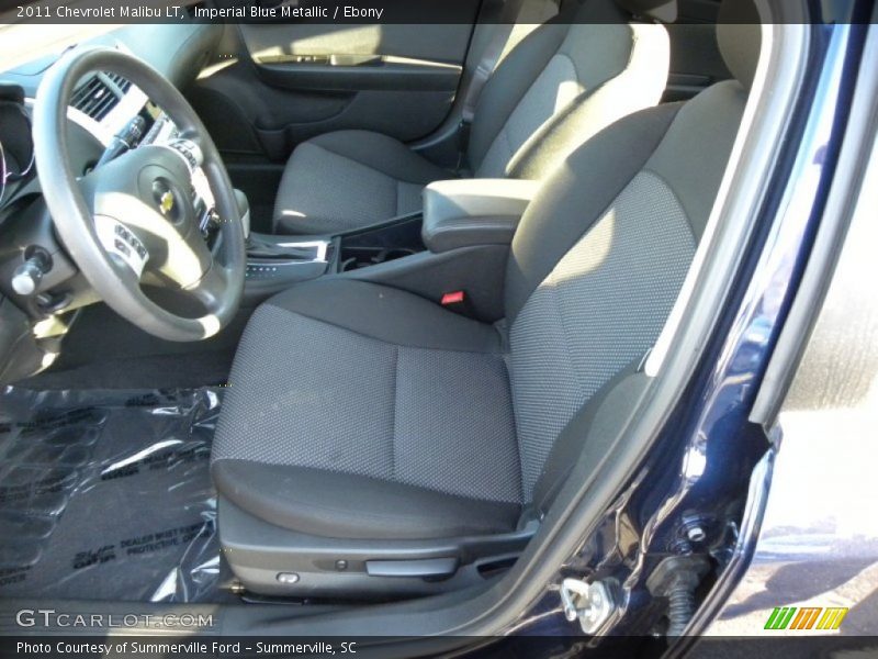 Imperial Blue Metallic / Ebony 2011 Chevrolet Malibu LT