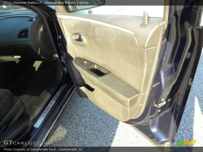 Imperial Blue Metallic / Ebony 2011 Chevrolet Malibu LT