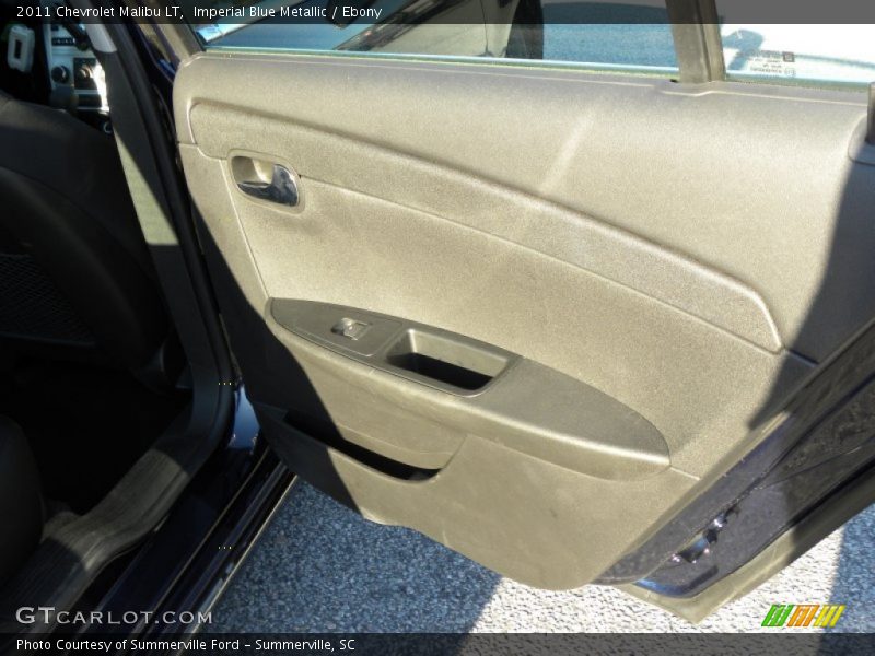 Imperial Blue Metallic / Ebony 2011 Chevrolet Malibu LT